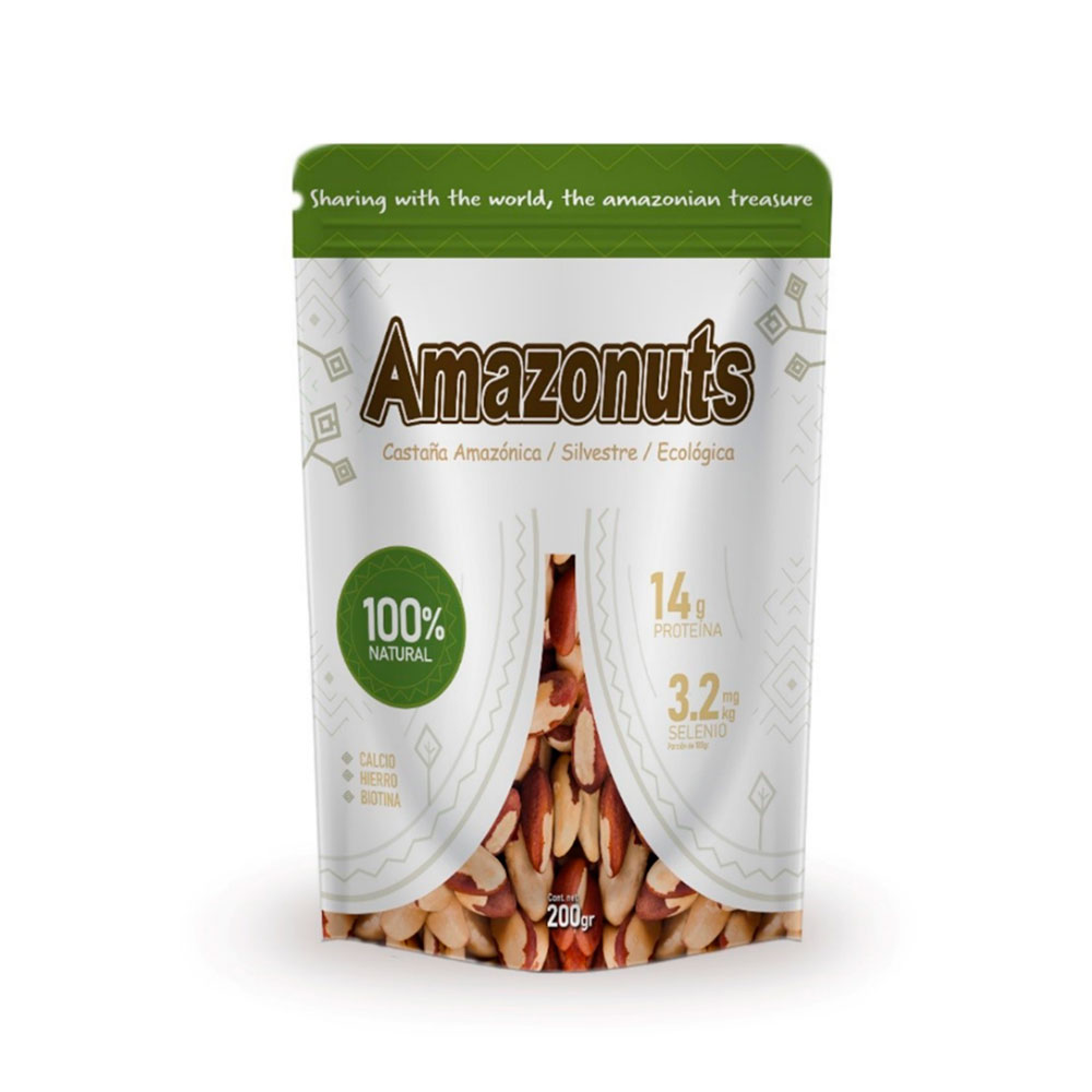 Snack de Castañas Amazónicas x 200 gramos